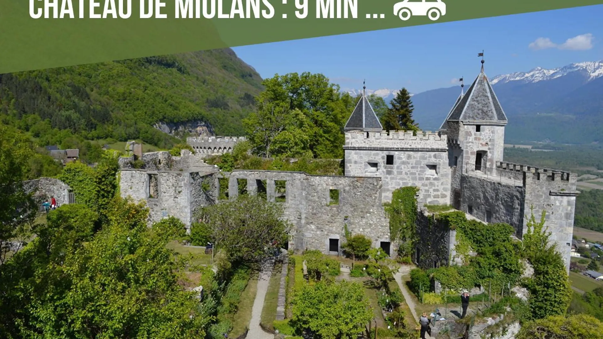 Appartement Au P'Tit Randonneur - Parking Terrasse - Clg Savoie à Saint-Pierre-dʼAlbigny